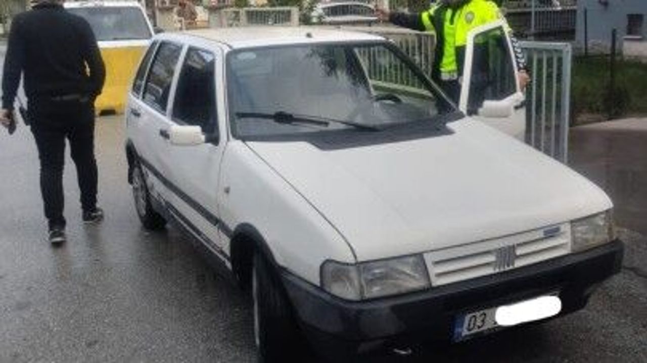 Afyonkarahisar"da magandalar polisten kaçamadı