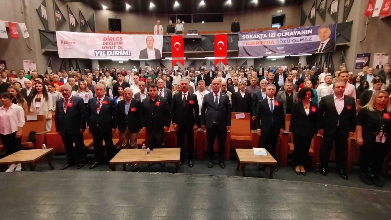 CHP Yıldırım ilçe başkanını seçiyor