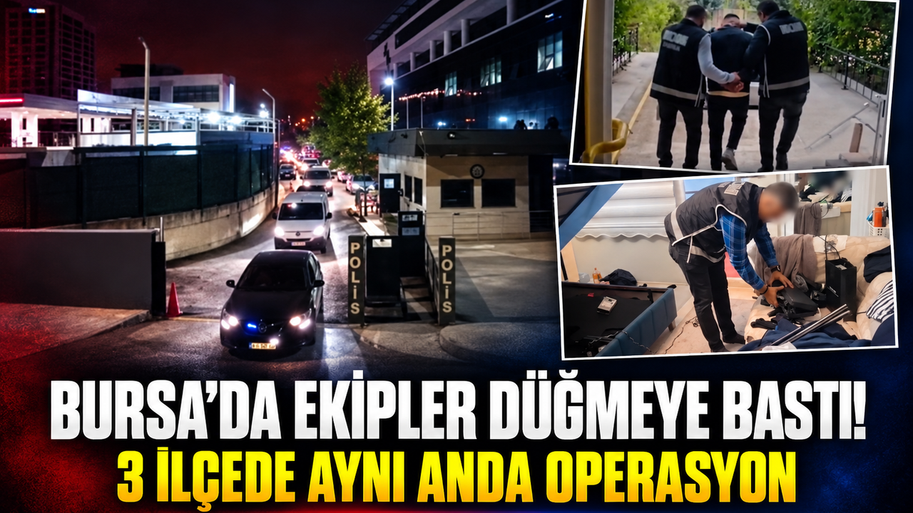 Suç Örgütleriyle Bağlantılı Şahıslara Operasyon!
