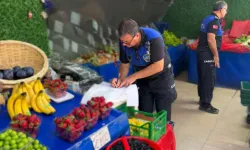 İnegöl'de Zabıta Ekiplerinden Manavlara Denetim