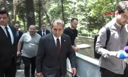 Dursun Aydın Özbek, Ali Sami Yen ve Süleyman Seba'nın kabrini ziyaret etti