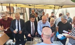 Başkan Aydın'dan vatandaşa pilav ikramı!