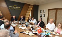 Başkan Şadi Özdemir sanayicilerle buluştu