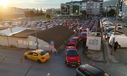 Bursa'da A Milli Takım coşkusu sokaklara taştı, 250 araçlık konvoy kenti turladı