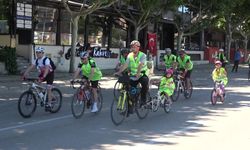 Bursa'da sağlıklı hayat için pedal çevirdiler