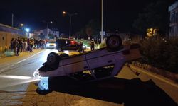 Bursa'da faciaya ramak kala... Kontrolden çıktı, takla attı!