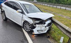 Bursa'da kaygan yol kaza getirdi: 4 yaralı