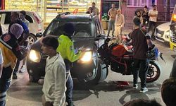 Bursa’da motosiklet ile otomobil çarpıştı: 1 yaralı