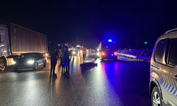 Bursa'da otobanda feci kaza! Karşıya geçmek isterken...