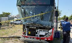 Ankara'da otobüs kazası: Ölü ve yaralılar var!