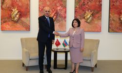 TBMM Başkanı Kurtulmuş Azerbaycan Milli Meclisi Başkanı Gafarova ile görüştü