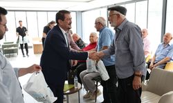 Nilüfer’de yaşlılara Babalar Günü ziyareti