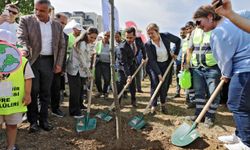 Bursa’da Çevre Haftası’nda 200 fidan toprakla buluştu
