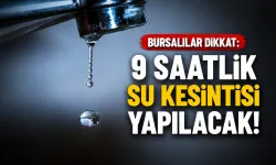 BUSKİ'den İnegöl'de su kesintisi uyarısı