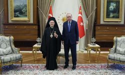 Cumhurbaşkanı Erdoğan, Fener Rum Patriği Bartholomeos’u kabul etti