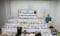 Hakkari'de 626 kilo uyuşturucu ele geçirildi: 4 tutuklama