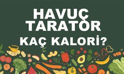 Havuç Tarator kaç kalori? Havuç Taratorun besin değerleri neler?