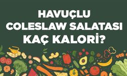 Havuçlu Coleslaw Salatası kaç kalori? Havuçlu Coleslaw Salatasının besin değerleri neler?