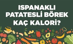 Ispanaklı Patatesli Börek kaç kalori? Ispanaklı Patatesli Böreğin besin değerleri neler?