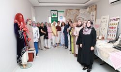 Osmangazi’de üreten kadınların 1 yıllık emekleri sergiye çıktı