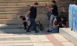 Bursa'da sivil polisler bıçaklı kavgaya havaya ateş açarak müdahale etti