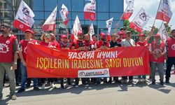 Bursagaz işçilerinden sendikal hak eylemi: “İşçinin iradesi teslim alınamaz”