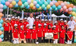 Bursa Merinos Park'ı çocuk sesleriyle şenlendi!