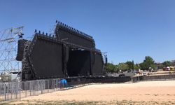 Bursa’da Kültür Yolu Festivali heyecanı! Dev konserler öncesi sahne kurulmaya başlandı