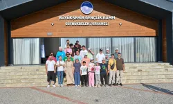 Büyükşehir'in gençlik kampında engeller eğlenerek aşıldı!