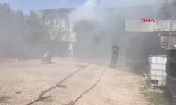 İnegöl'de korku dolu anlar: Yumurta deposu kül oldu, gözyaşlarıyla izlediler...