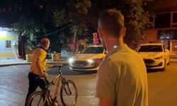Bursa'da alkol denetiminde güldüren diyaloglar... Bisikletine "Mercedes" dedi