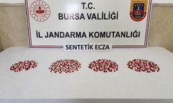 Bursa'da uyuşturucu operasyonu: Bin 98 sentetik ecza hapı ele geçirildi