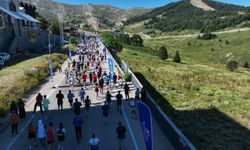 Bursa Uludağ'da doğa ve spor şöleni