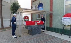 Bursa'da emekli Binbaşı Özcan Yıldız'a askeri törenle veda