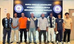 Bursa'da düzensiz göçe darbe... 38 kaçak göçmen ve 6 organizatör yakalandı!
