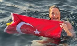 Aysu Türkoğlu, Tsugaru Kanalı'nı geçti