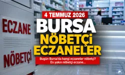Bursa nöbetçi eczaneler 4 Temmuz 2026 Cumartesi| Bugün Bursa’da hangi eczaneler nöbetçi? En yakın nöbetçi eczane...