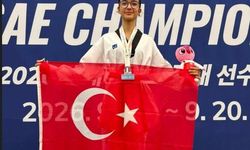 Milli tekvandocu Serpil Melek Tüfekçi’den Güney Kore’de bronz madalya