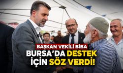Başkan Vekili Biba'dan Orhaneli'ne destek sözü