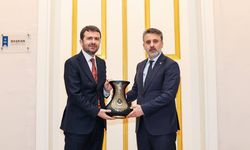 BİK Genel Müdürü Çay Bursa'da Başkan Vekili Biba'yı ziyaret etti