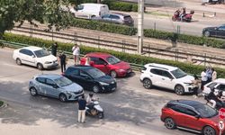 Bursa'da zincirleme trafik kazası... Araçlarda maddi hasar meydana geldi!