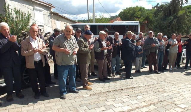 Burhaniye'de zeytin üreticileri yağmur duasına çıktı
