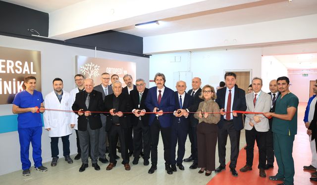 BUÜ Hastanesinde ikinci ortopedi kliniği hizmete açıldı