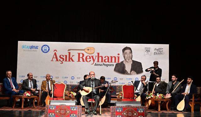 Yıldırım Belediyesi'nden Aşık Reyhani'yi anma gecesi
