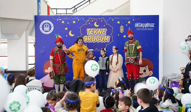 Yıldırım'da minikler için iftar düzenlendi