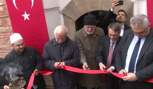 Bursa’da tarihi Abdüllatif Kudsi Türbesi kapılarını yeniden açtı