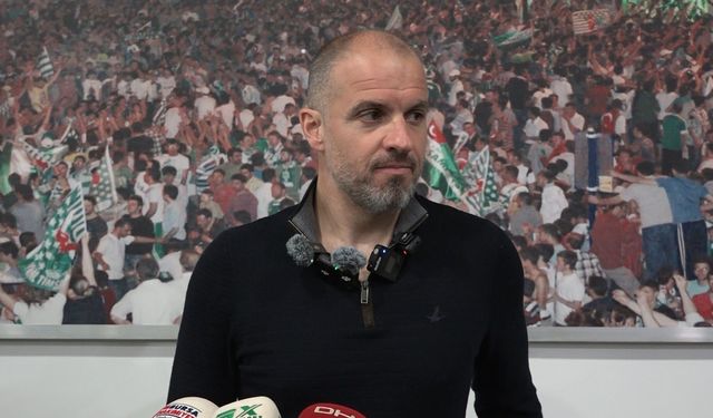 Bursaspor Teknik Direktörü Mustafa Er: "Bursaspor hak ettiği yerlere en kısa zamanda gelecektir"