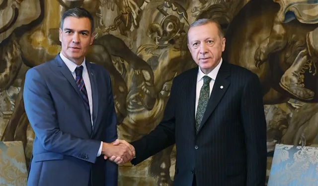 Cumhurbaşkanı Erdoğan, İspanya Başbakanı Sanchez ile görüştü