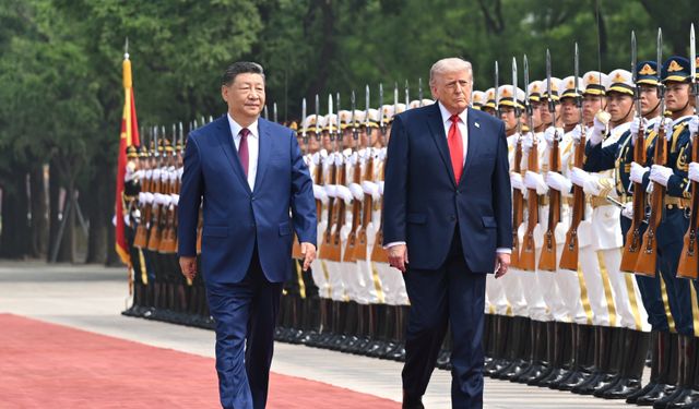 Çin'de tarihi zirve: Trump ve Cinping Pekin'de buluştu