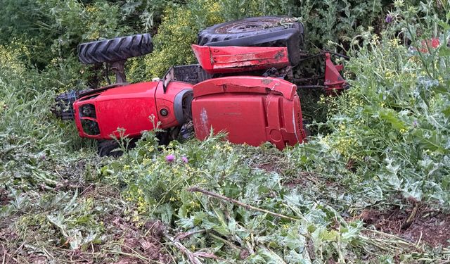 Bursa'da traktör kazası: 1 kişi yaşamını yitirdi